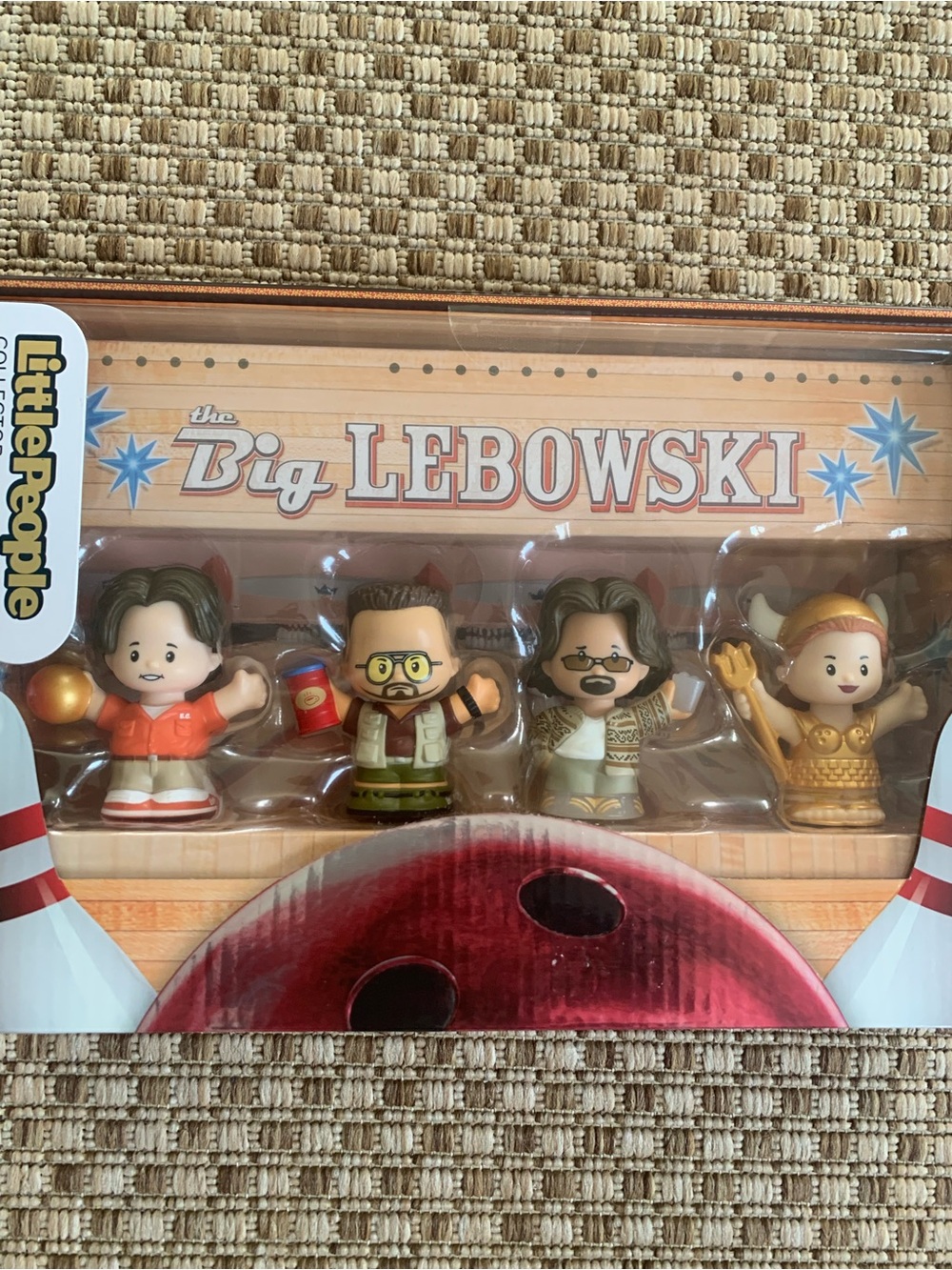 The Big Lebowski Little People Collector Set - Mattel, Fisher Price (NEW) - Picture 2 of 6